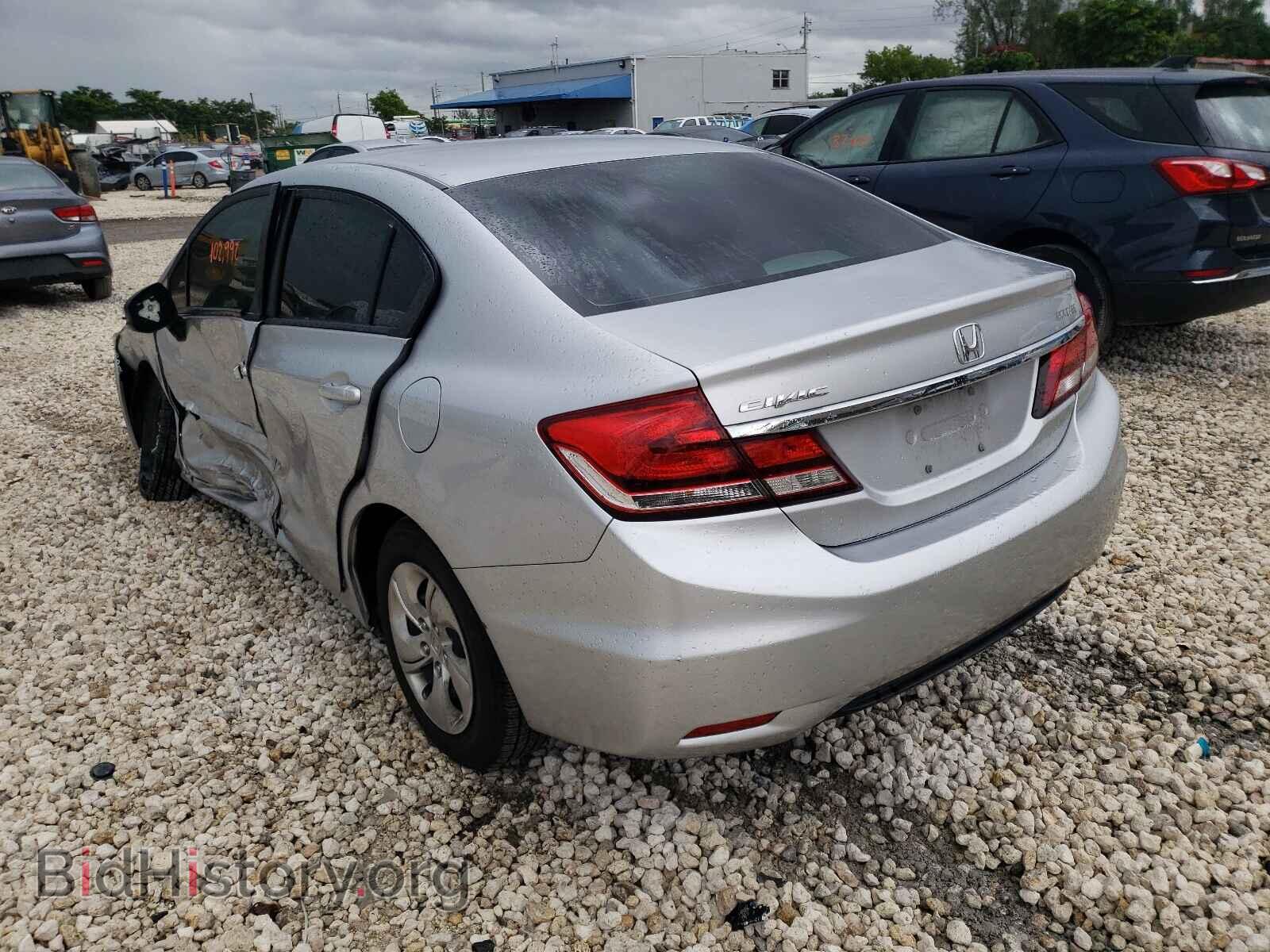 2013 HONDA CIVIC - VIN: 19XFB2F56DE094966 - Фото 3