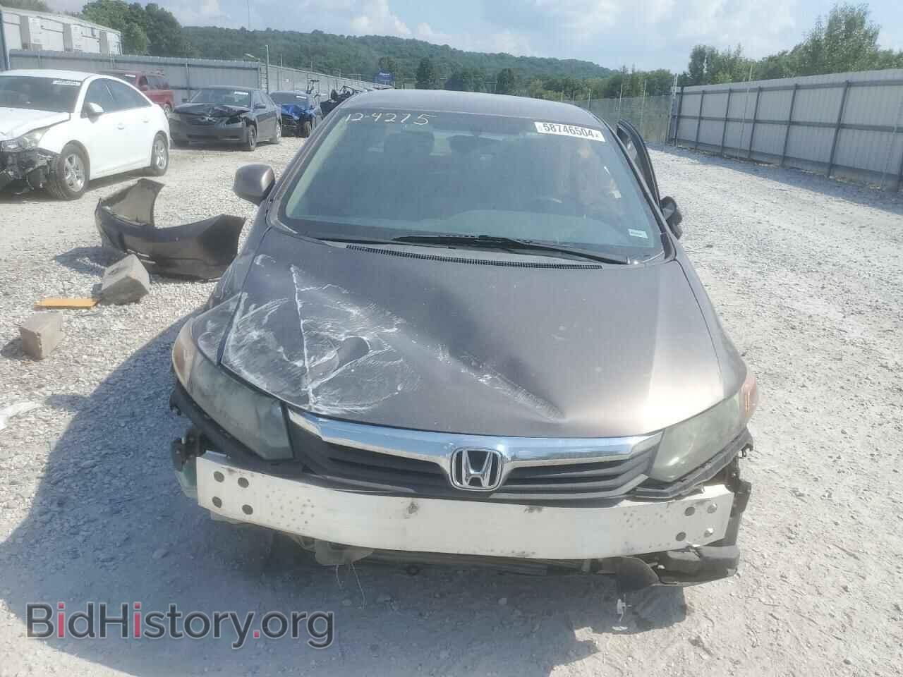 2012 HONDA CIVIC - VIN: 2HGFB2F58CH594289 - Фото 5
