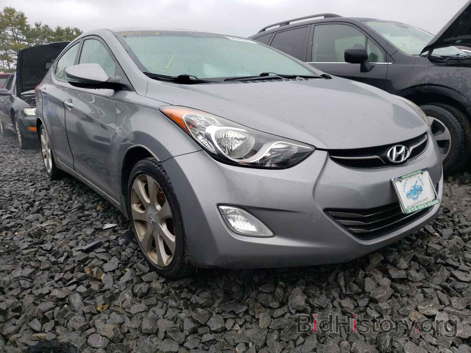 Photo KMHDH4AEXCU304201 - HYUNDAI ELANTRA 2012