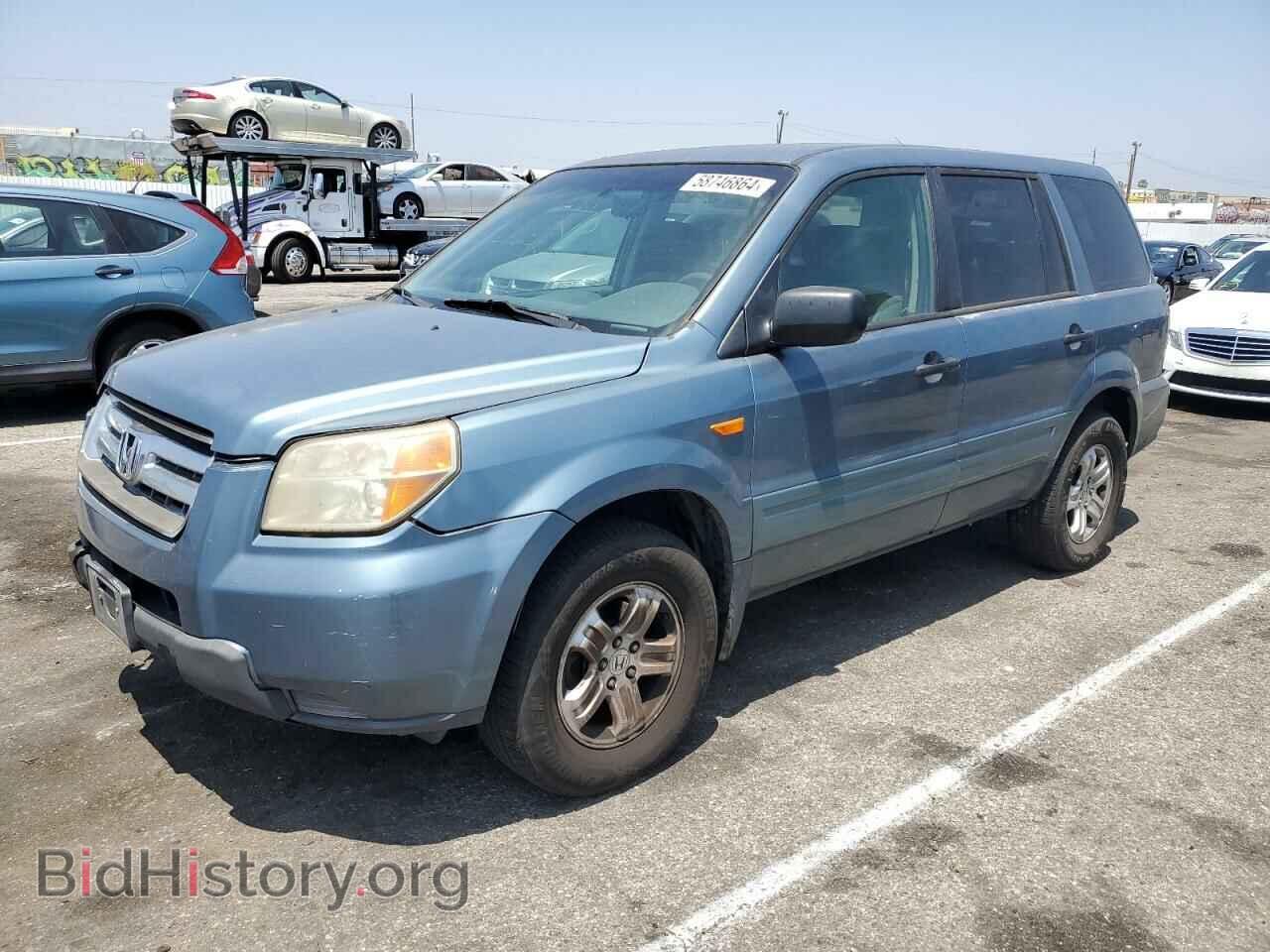 Photo 5FNYF28106B014470 - HONDA PILOT 2006