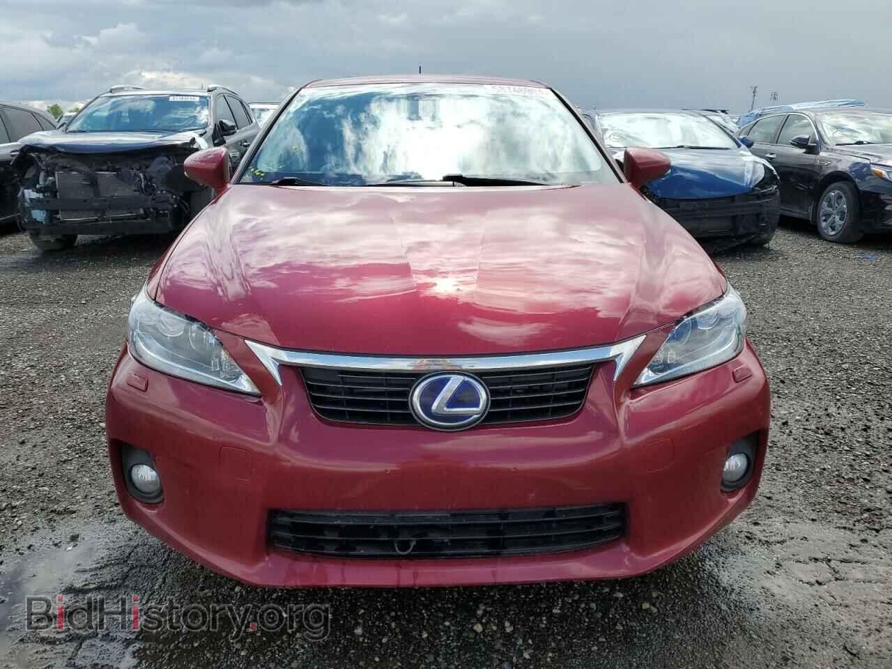 2012 LEXUS CT 200 - VIN: JTHKD5BH9C2053882 - Фото 5