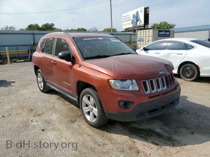 2012 Jeep COMPASS Compass LA (VIN 1C4NJCEBXCD678167) — photo 1 of 10, Copart, damage: front end