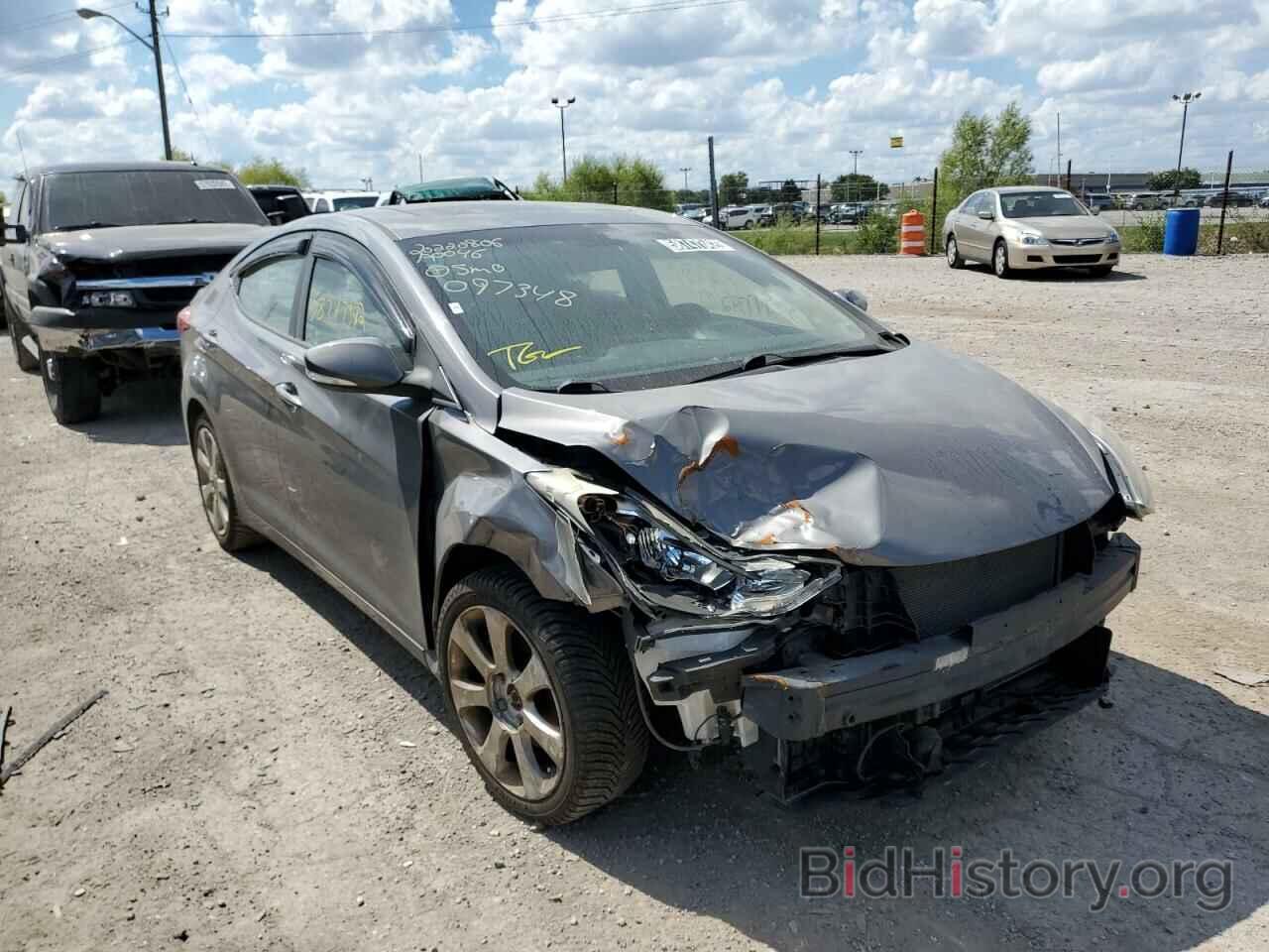 Photo 5NPDH4AE2CH097348 - HYUNDAI ELANTRA 2012