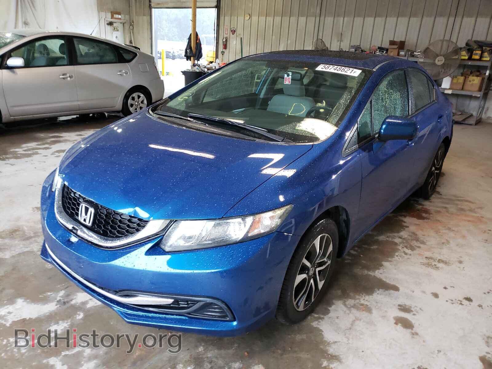 2014 HONDA CIVIC - VIN: 19XFB2F86EE211702 - Фото 2