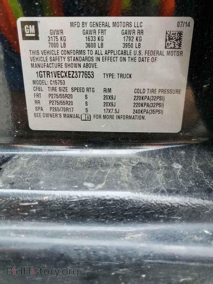 2014 GMC SIERRA - VIN: 1GTR1VECXEZ377653 - Photo 12
