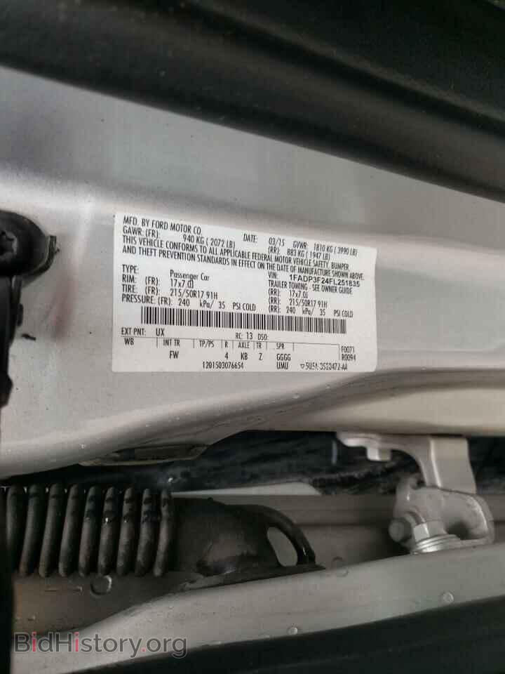 2015 FORD FOCUS - VIN: 1FADP3F24FL251835 - Фото 10