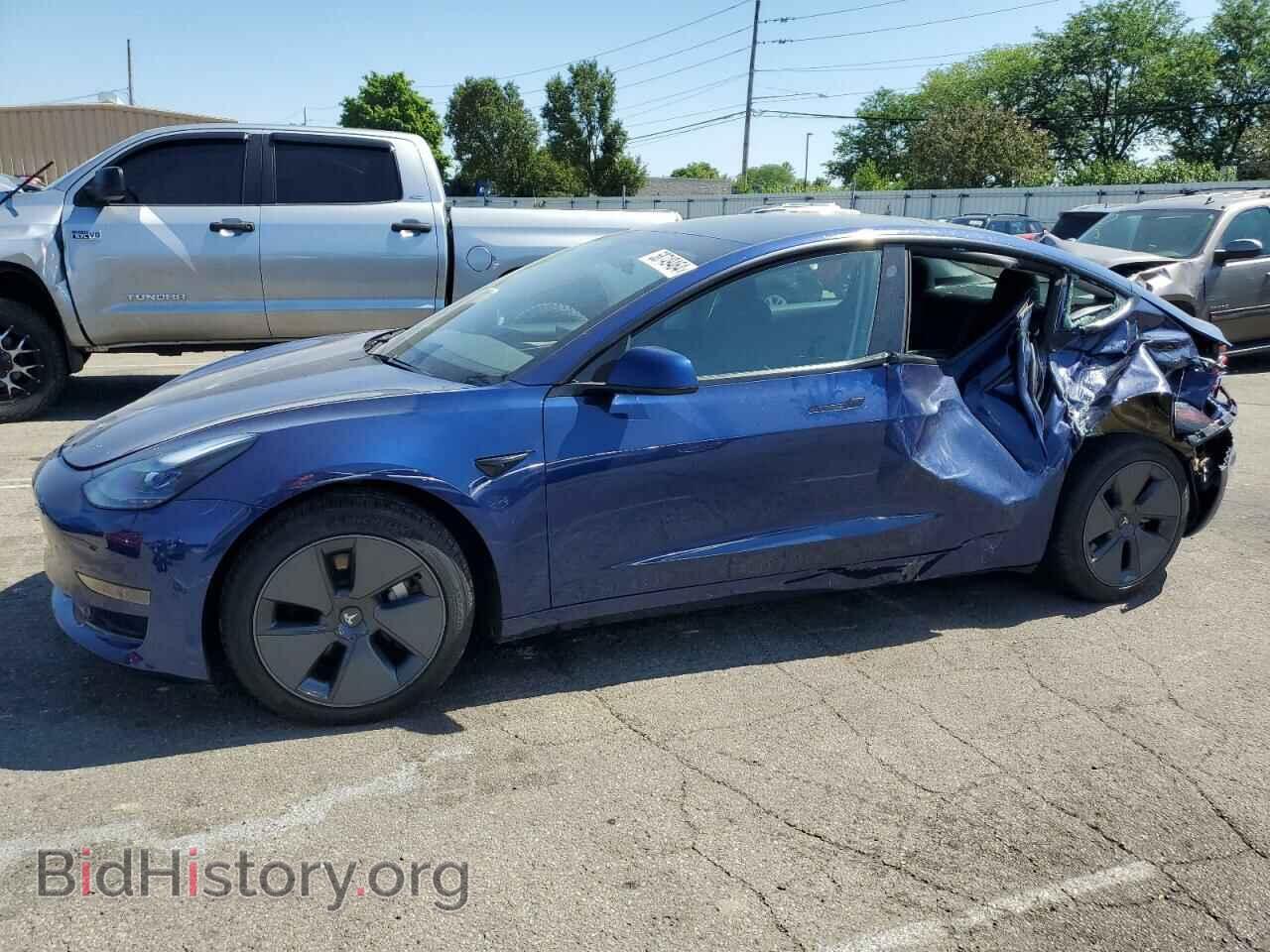 Фотография 5YJ3E1EAXMF968989 - TESLA MODEL 3 2021
