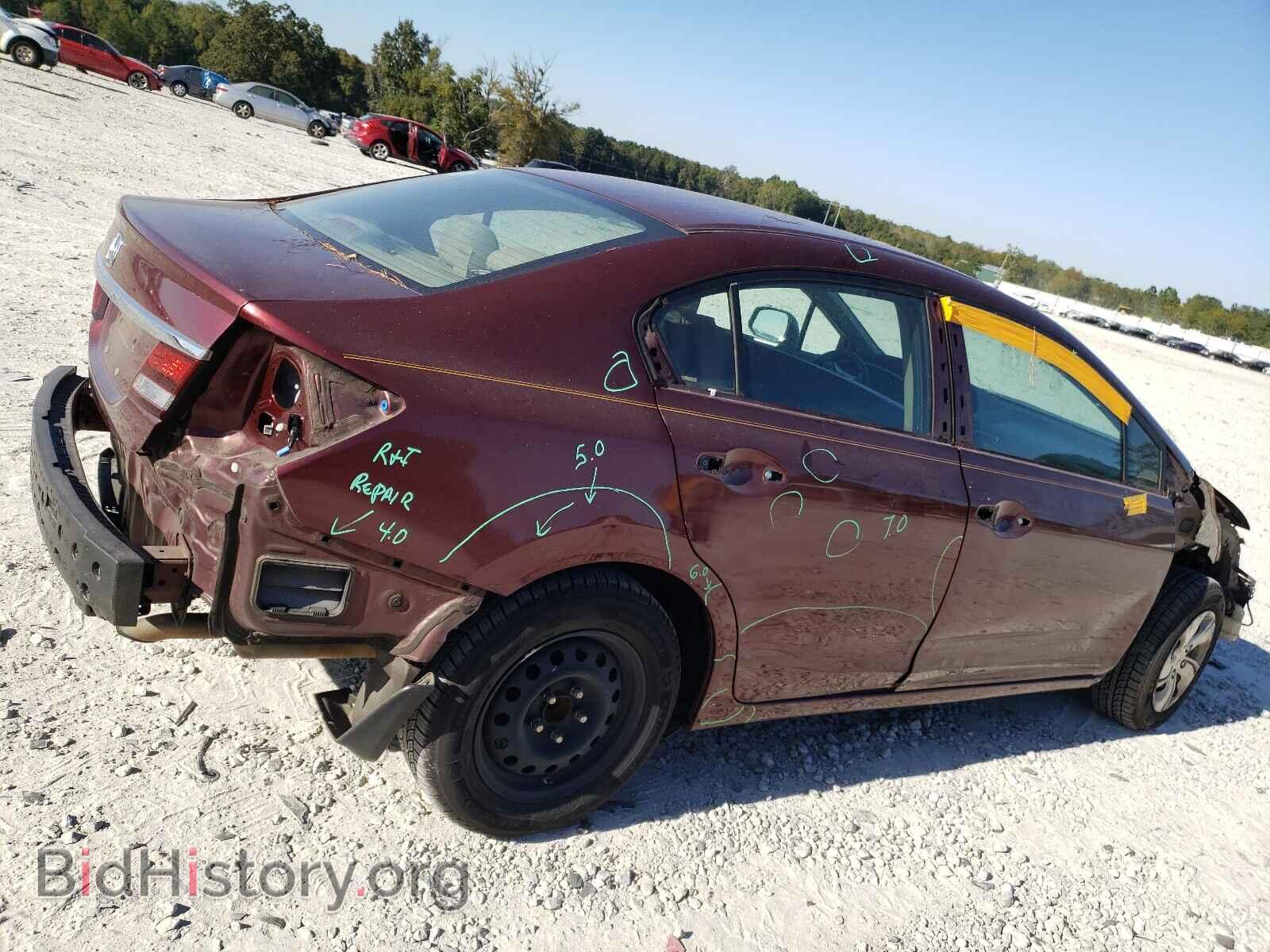2013 HONDA CIVIC - VIN: 2HGFB2F5XDH510832 - Фото 9