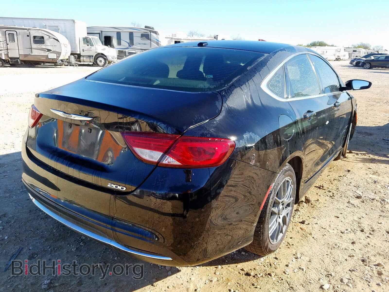 2015 CHRYSLER 200 - VIN: 1C3CCCAB1FN536929 - Photo 4