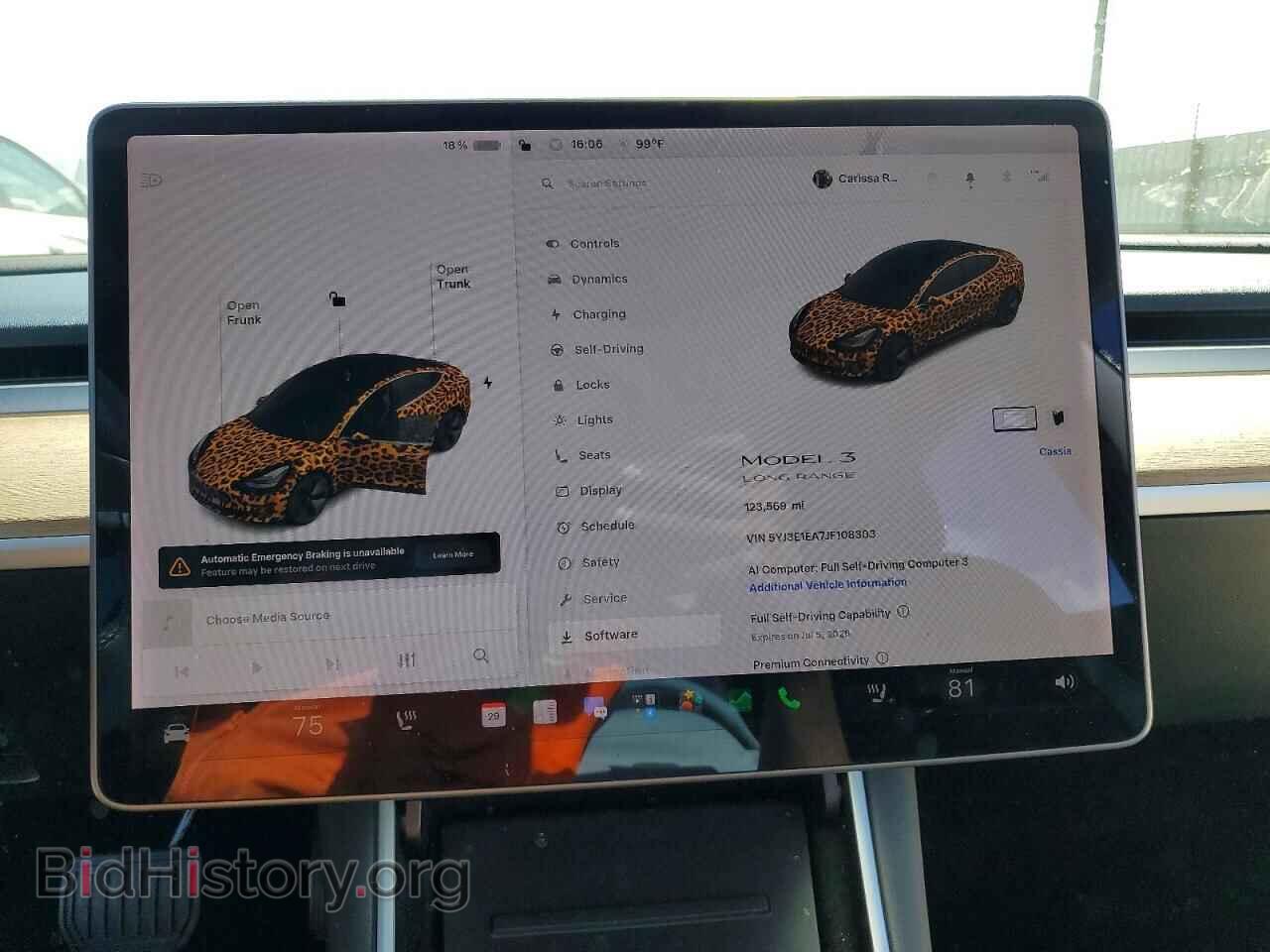 2018 TESLA MODEL 3 - VIN: 5YJ3E1EA7JF108303 - Photo 9