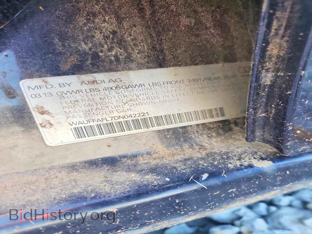2013 AUDI A4 - VIN: WAUFFAFL7DN042221 - Photo 12