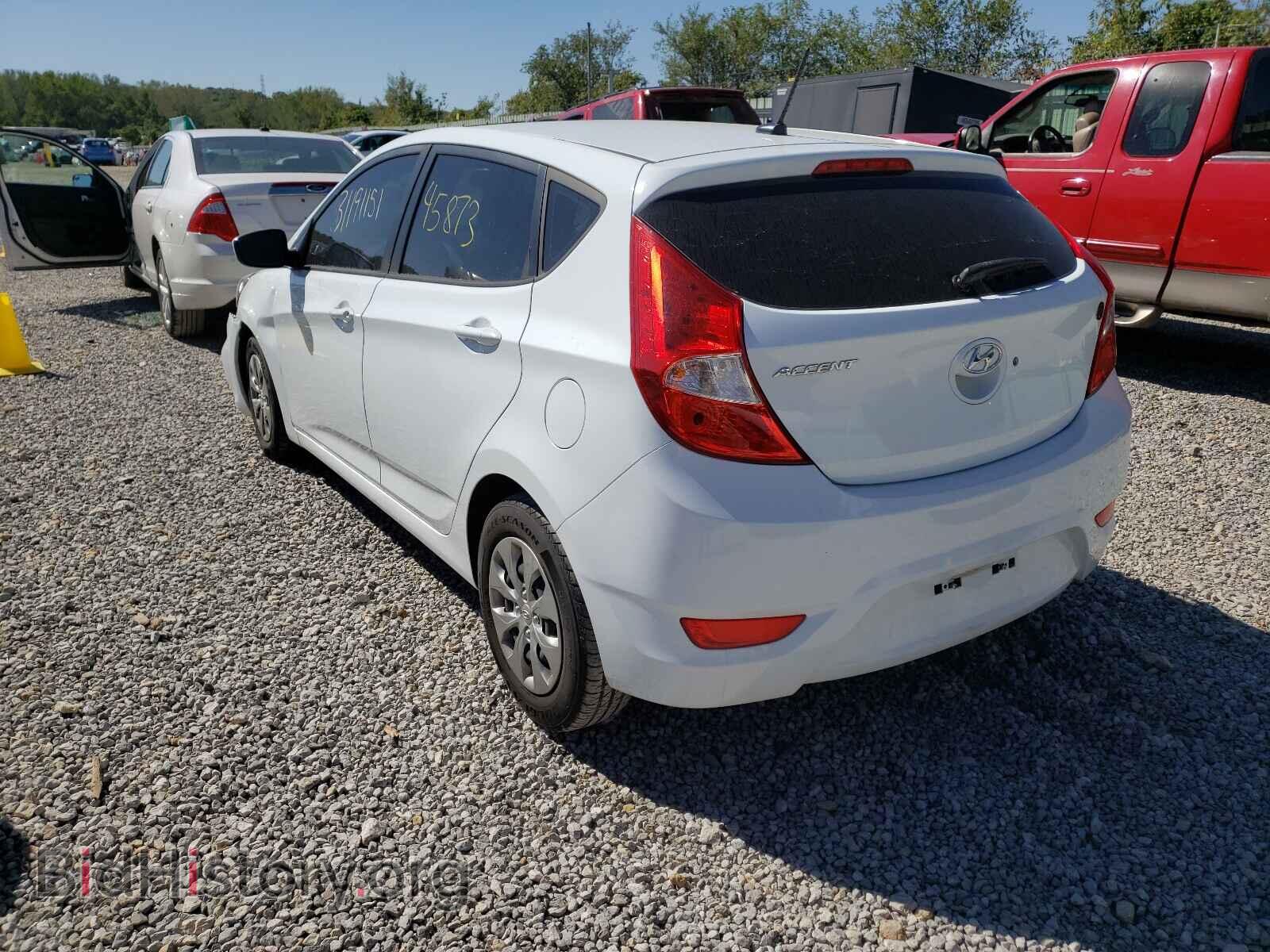 2017 HYUNDAI ACCENT - VIN: KMHCT5AE5HU340384 - Фото 3