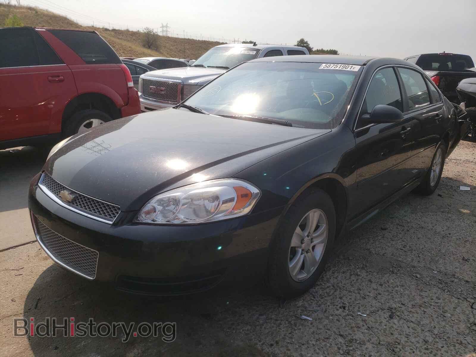 2013 CHEVROLET IMPALA - VIN: 2G1WF5E32D1100127 - Фото 2