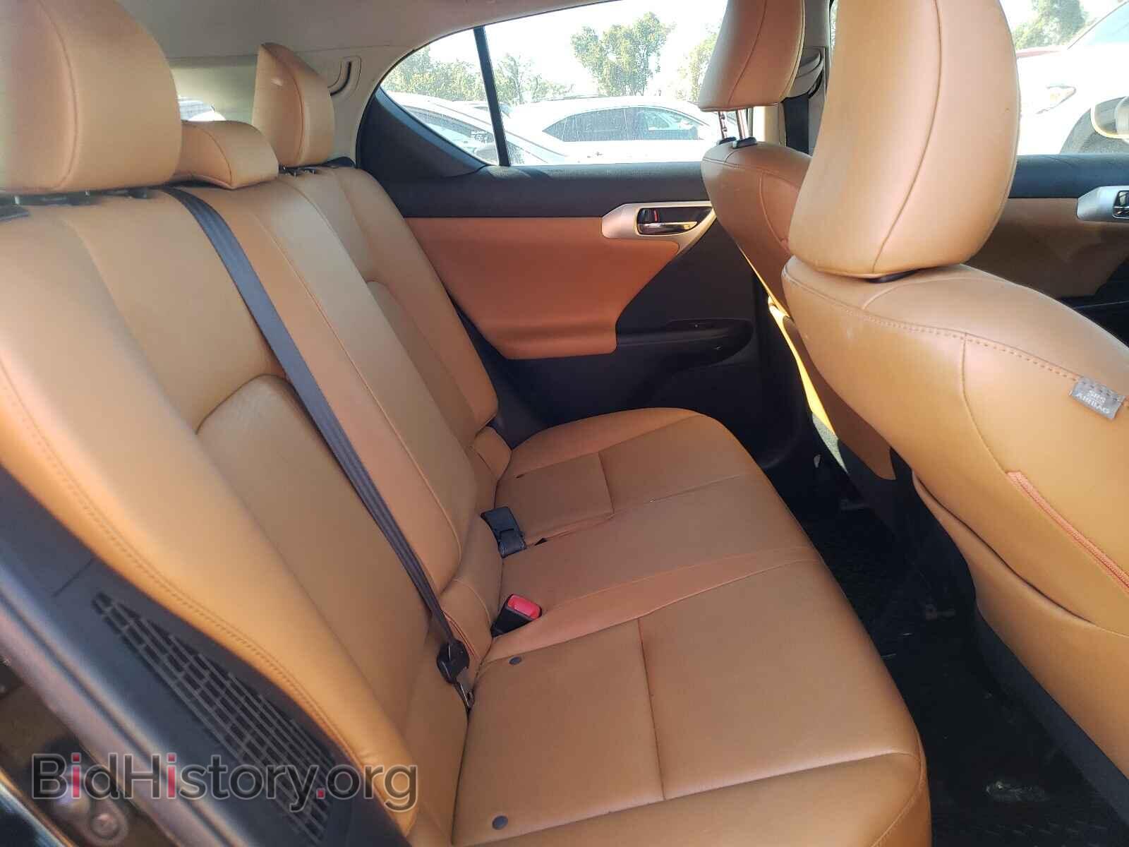 2012 LEXUS CT 200 - VIN: JTHKD5BH7C2098965 - Фото 6