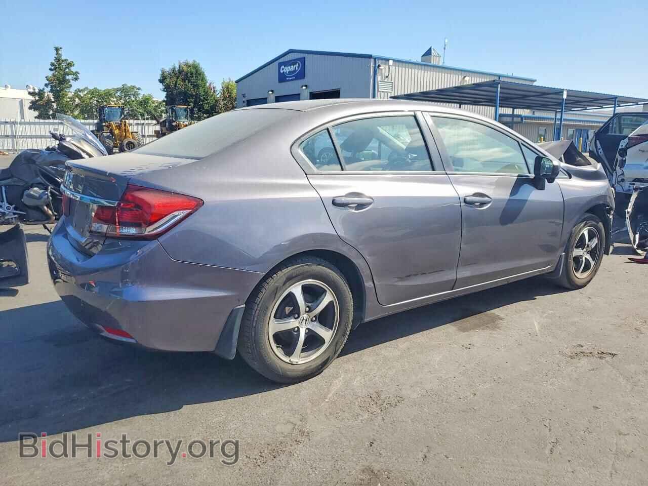 2015 HONDA CIVIC - VIN: 2HGFB2F77FH512056 - Фото 3