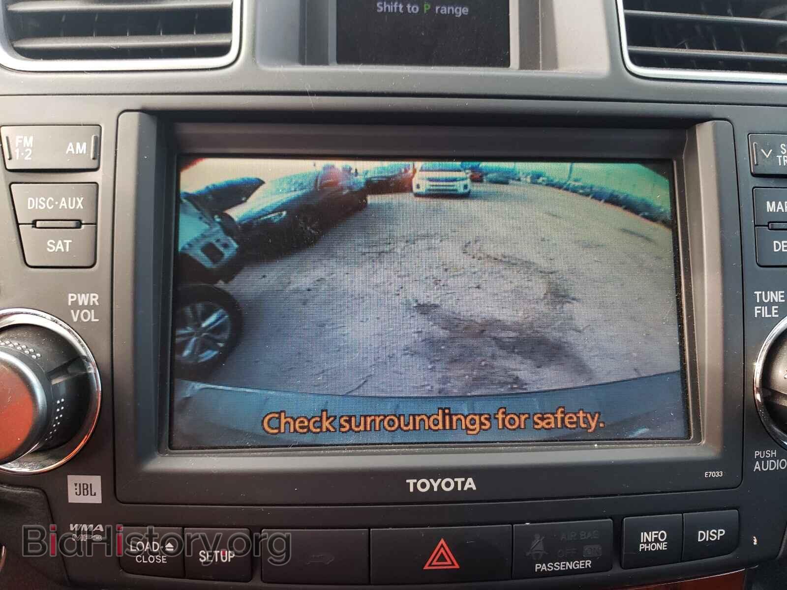 2012 TOYOTA HIGHLANDER - VIN: 5TDDK3EH1CS107281 - Фото 9