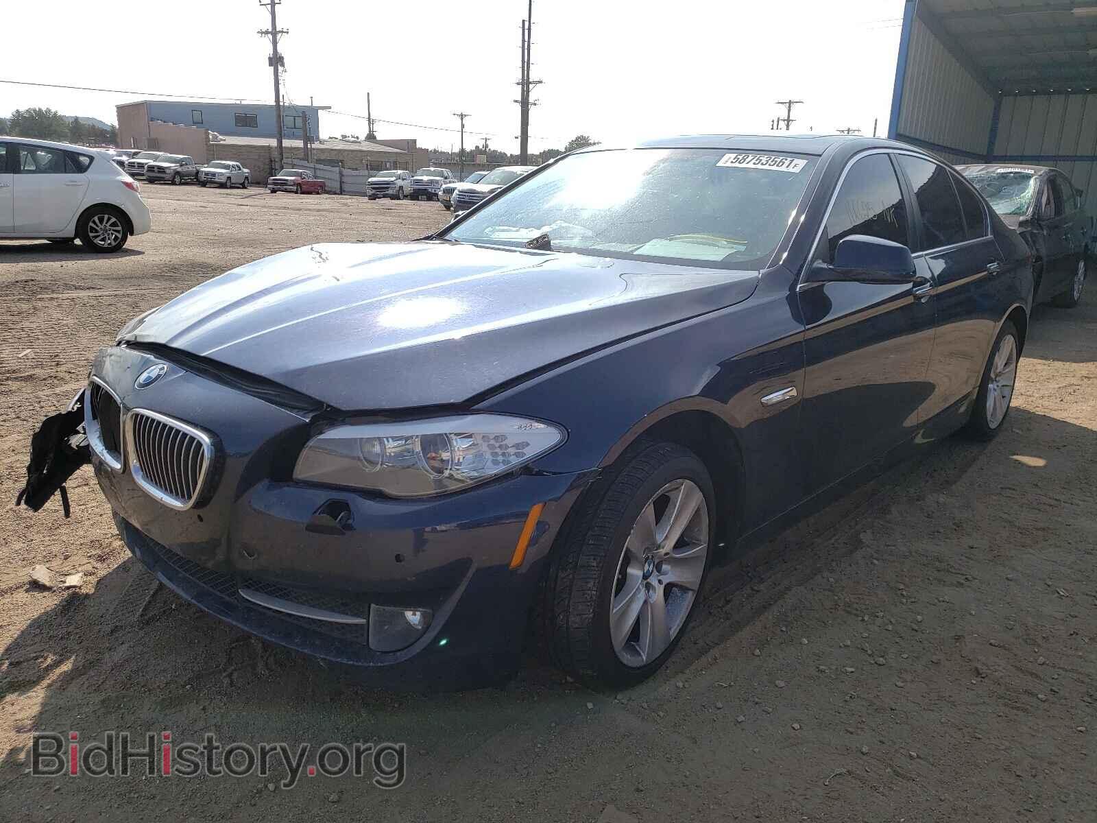 2013 BMW 5 SERIES - VIN: WBAXH5C5XDD112621 - Фото 2