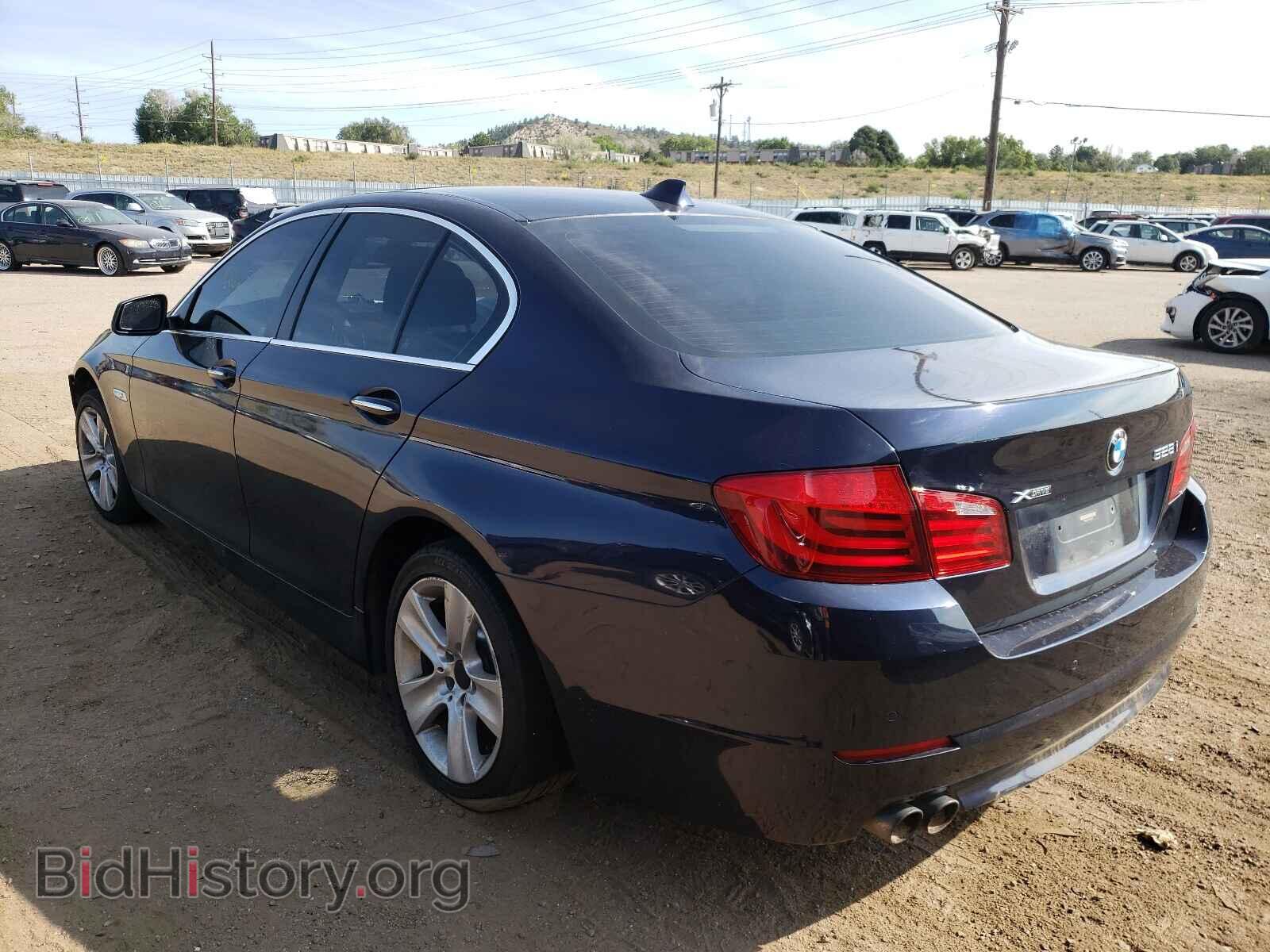 2013 BMW 5 SERIES - VIN: WBAXH5C5XDD112621 - Фото 3