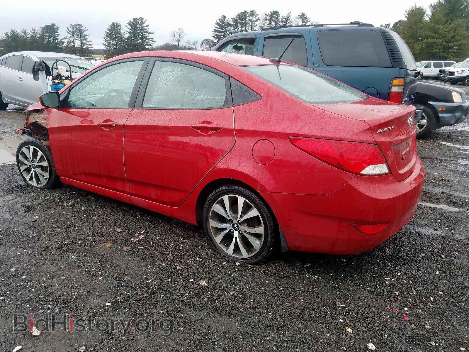 2017 HYUNDAI ACCENT - VIN: KMHCT4AE0HU278564 - Фото 3