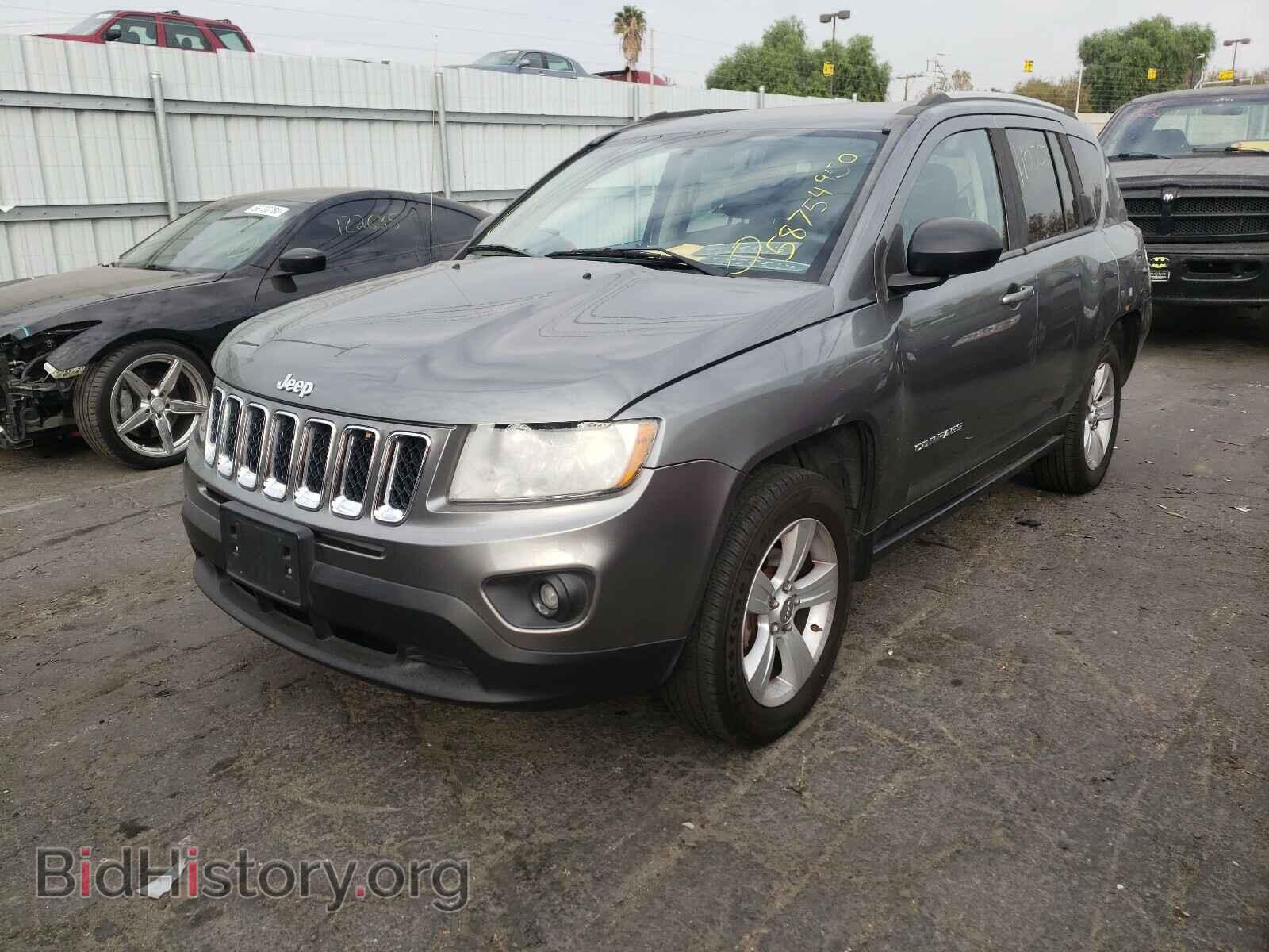 2012 JEEP COMPASS - VIN: 1C4NJCBB5CD592107 - Фото 2