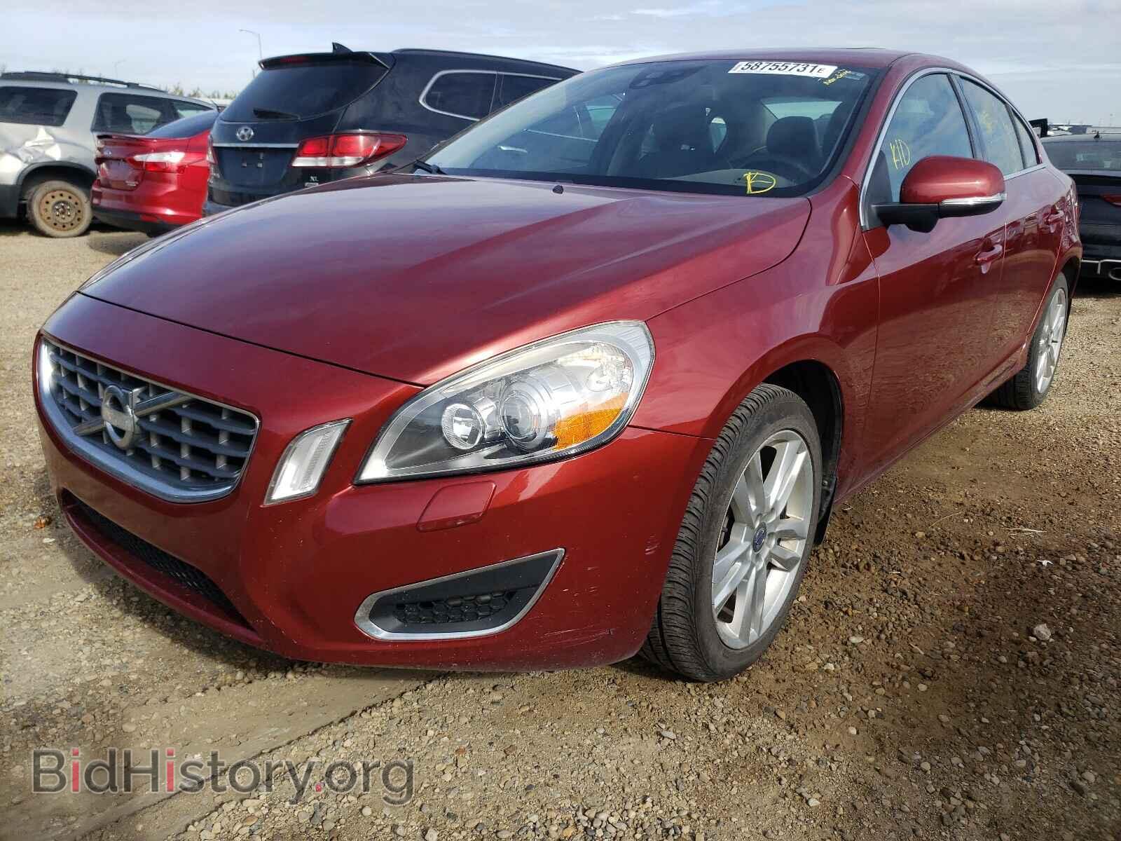2011 VOLVO S60 - VIN: YV1902FH1B2016449 - Фото 2