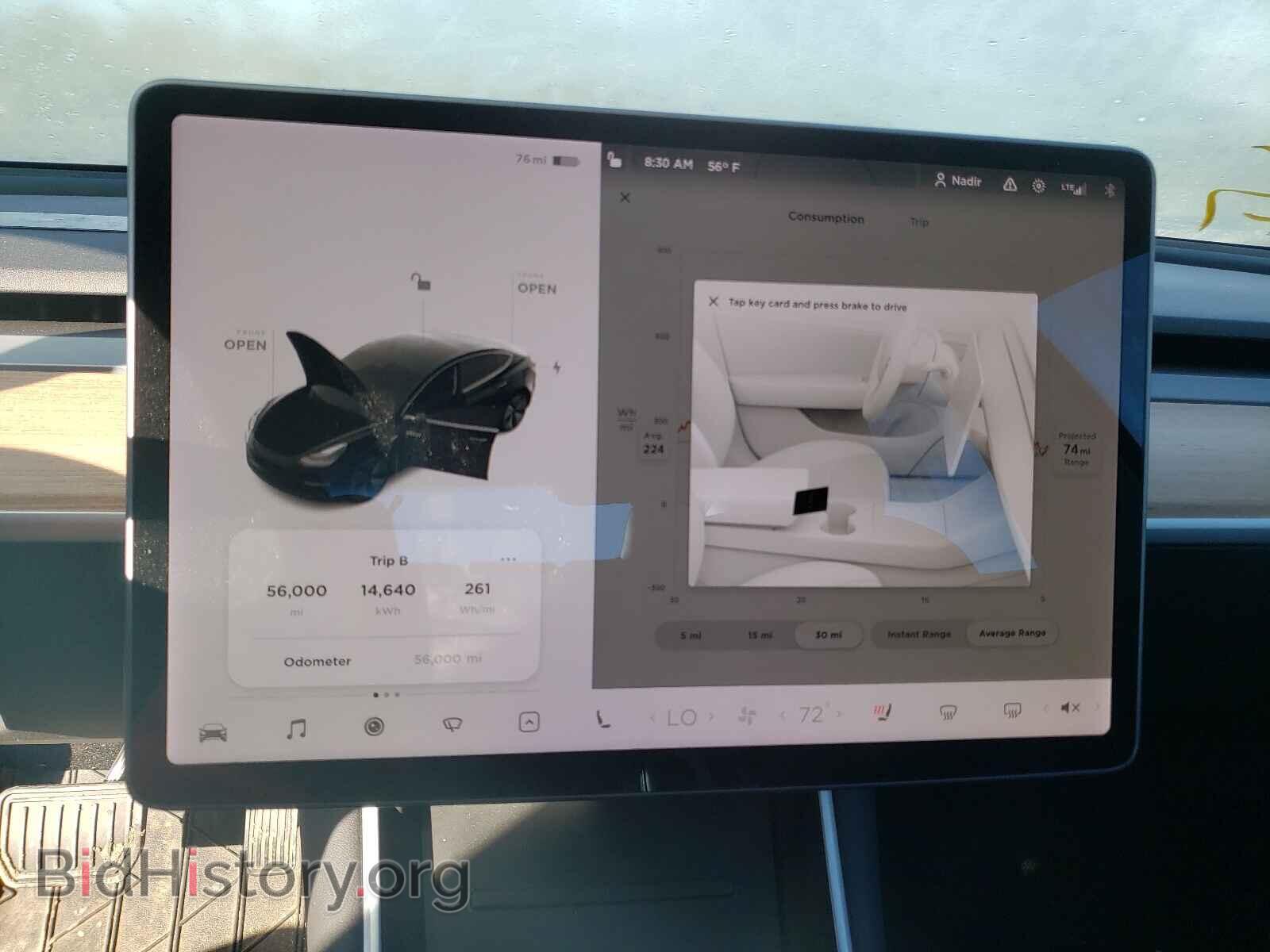 2019 TESLA MODEL 3 - VIN: 5YJ3E1EAXKF296364 - Photo 9