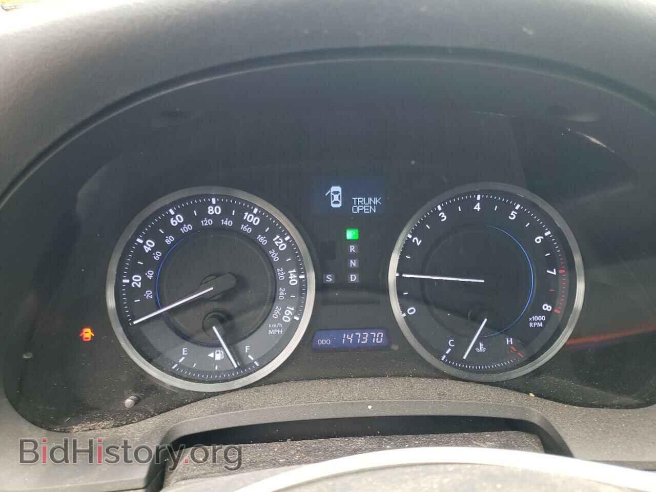 2012 LEXUS IS - VIN: JTHCF5C28C5056439 - Фото 9