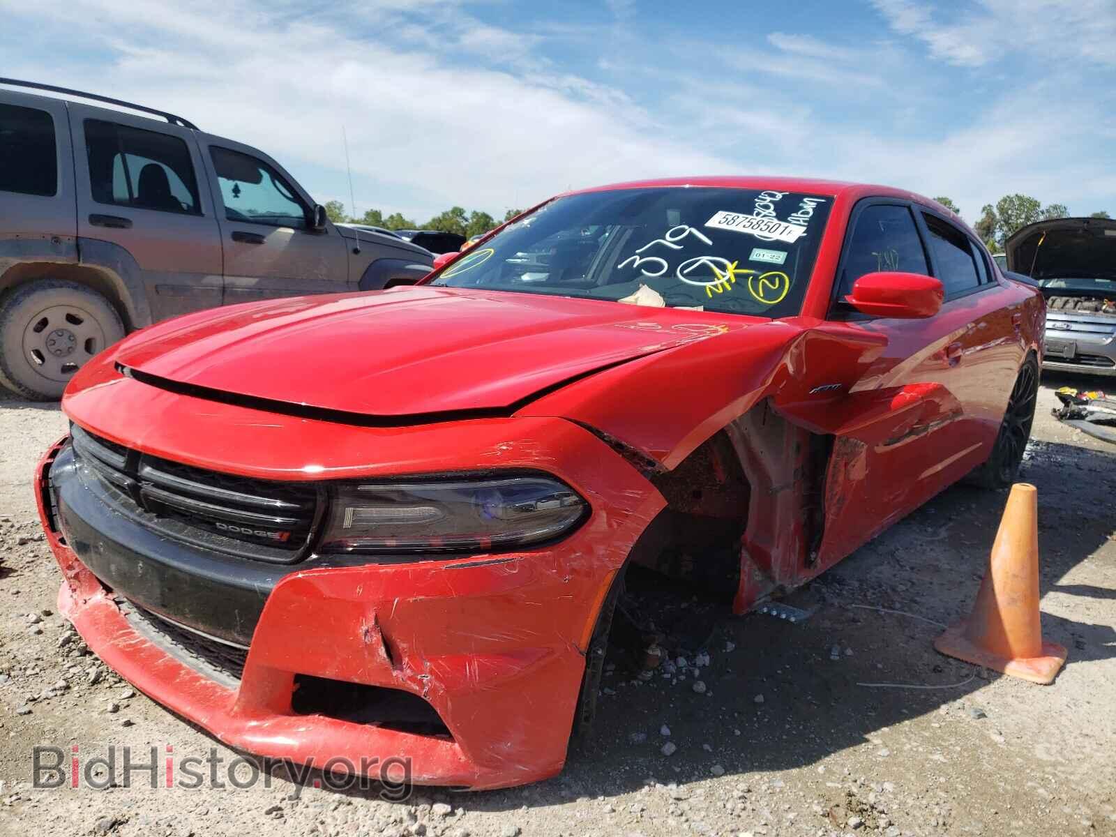 2018 DODGE CHARGER - VIN: 2C3CDXCTXJH233711 - Фото 2