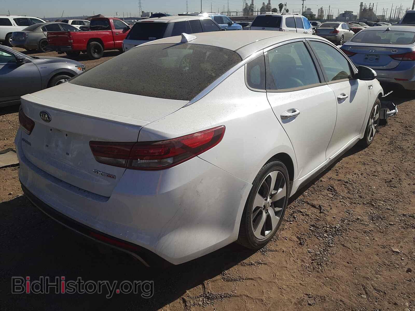 2017 KIA OPTIMA - VIN: 5XXGW4L27HG140865 - Фото 4