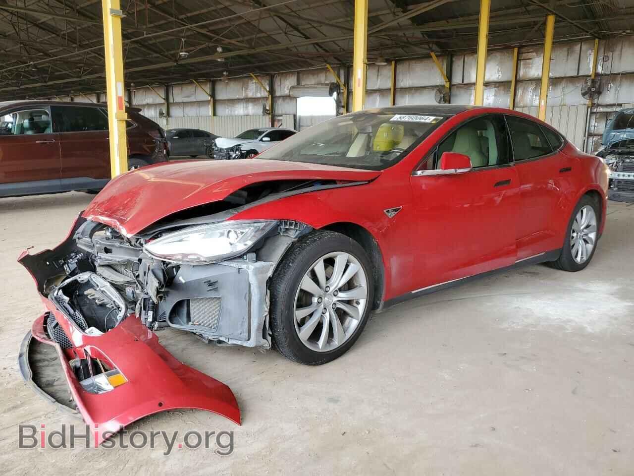 Photo 5YJSA1E10FF109551 - TESLA MODEL S 2015