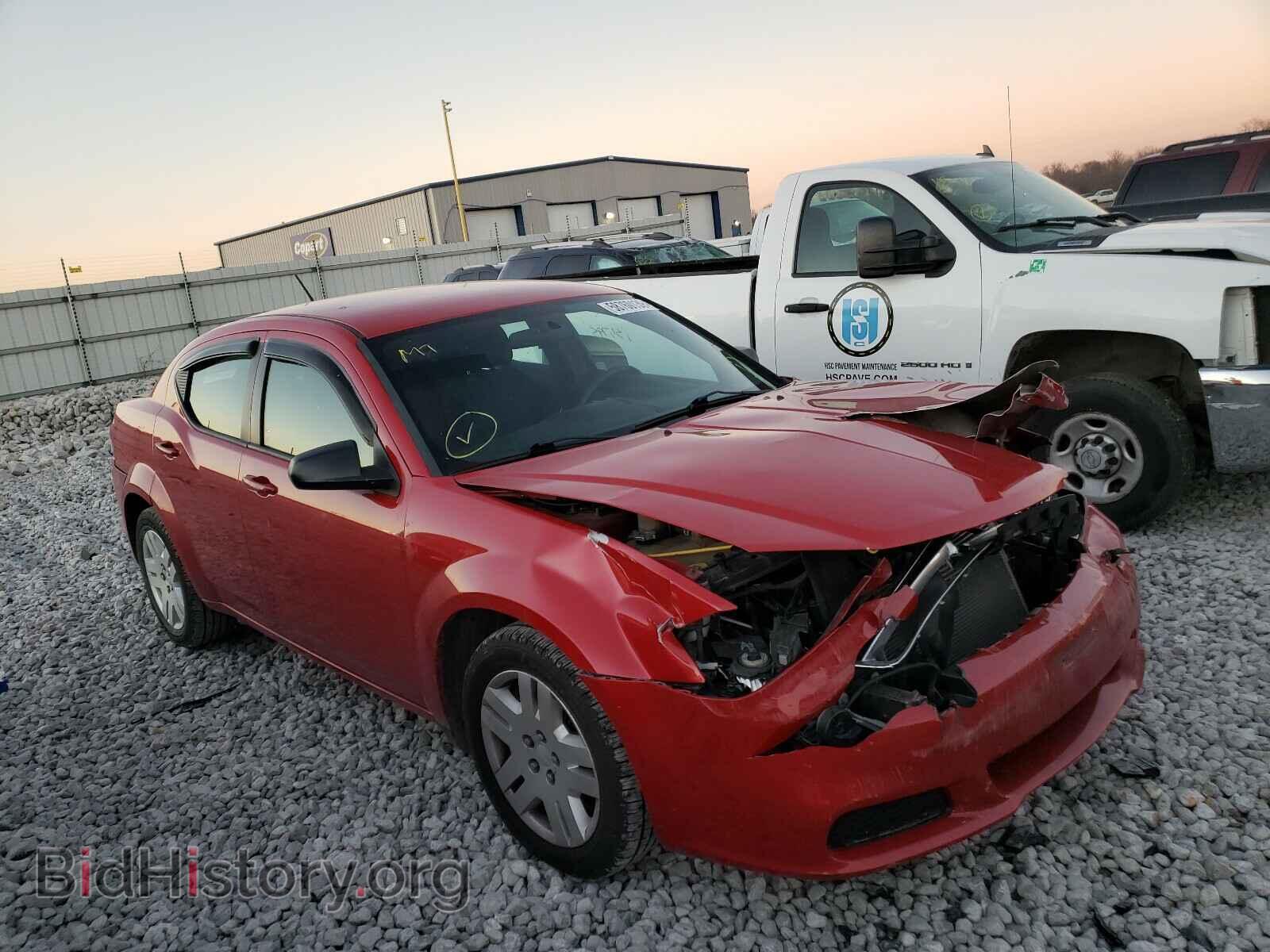 Photo 1C3CDZAG4EN218619 - DODGE AVENGER 2014