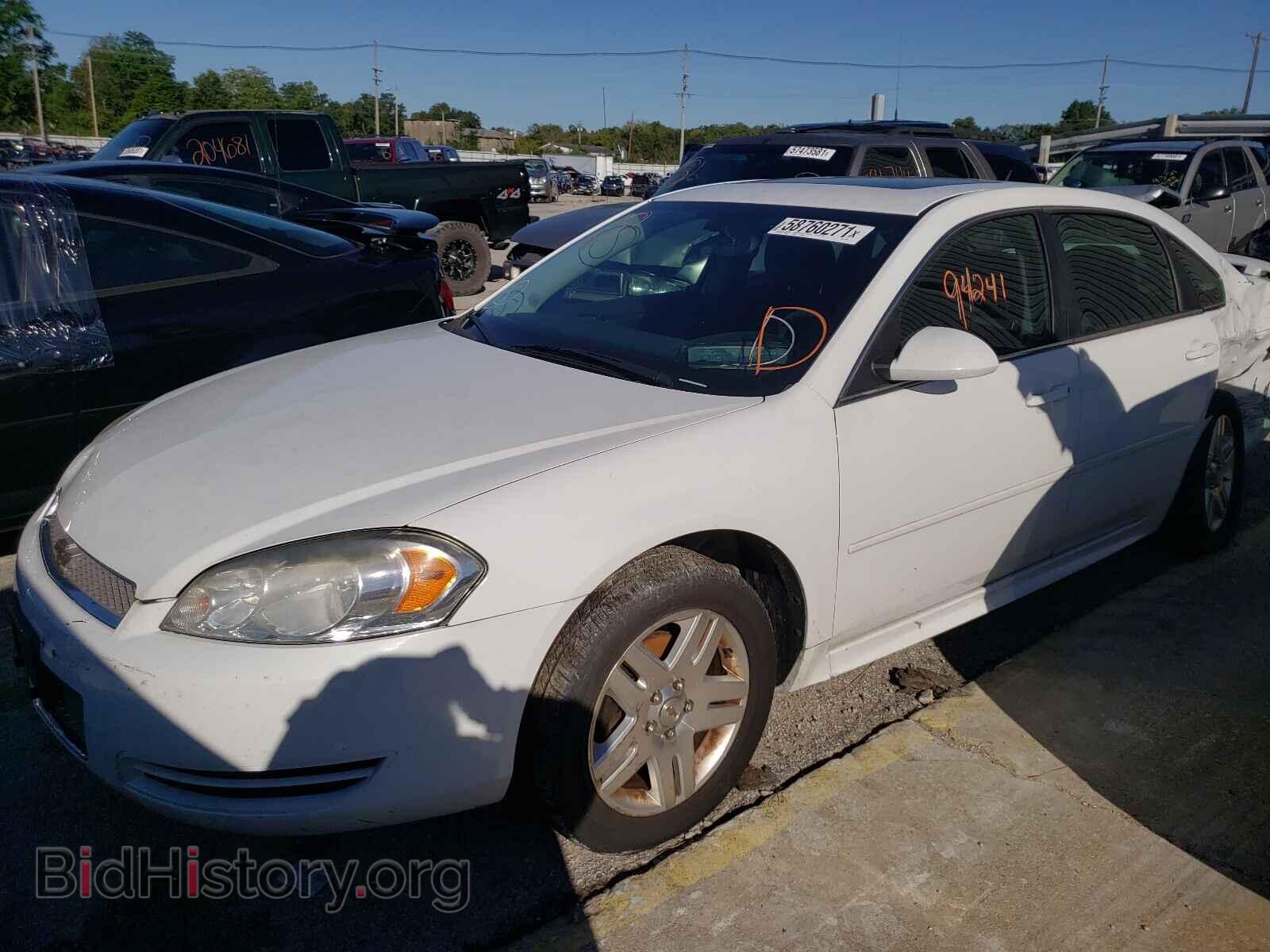 2012 CHEVROLET IMPALA - VIN: 2G1WG5E34C1105342 - Фото 2