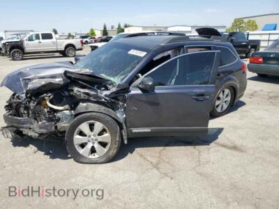 2012 Subaru OUTBACK 3.6R Limited, темно-серый — VIN 4S4BRDKC3C2225532, Copart