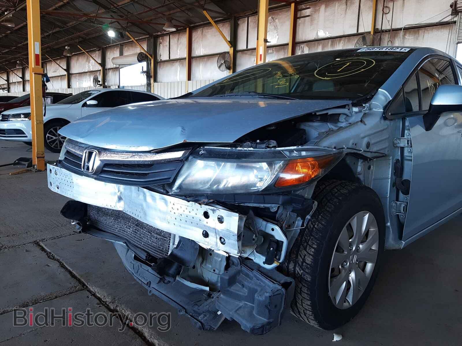 2012 HONDA CIVIC - VIN: 2HGFB2F54CH589722 - Фото 9