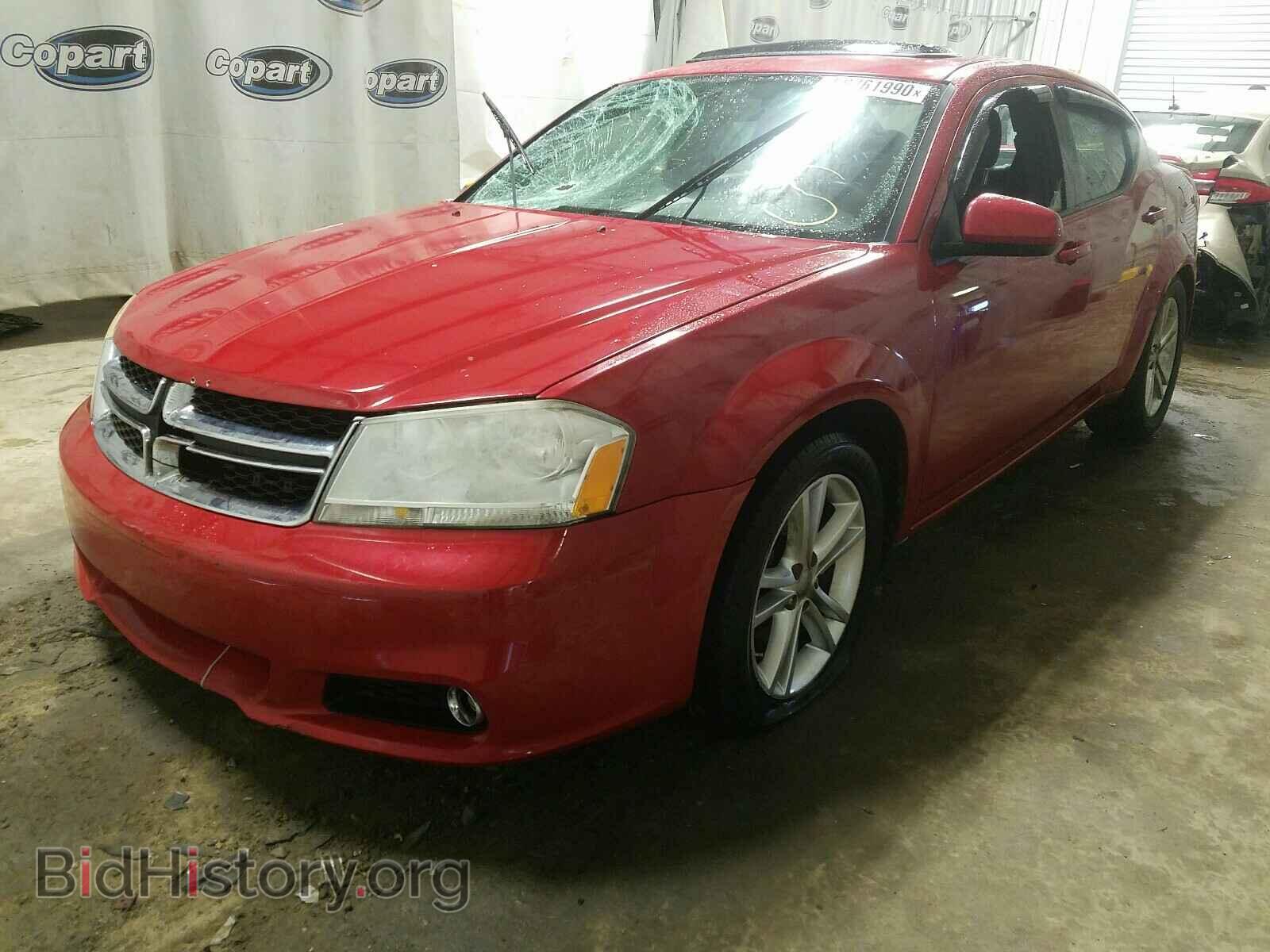 2011 DODGE AVENGER - VIN: 1B3BD1FG4BN510690 - Фото 2