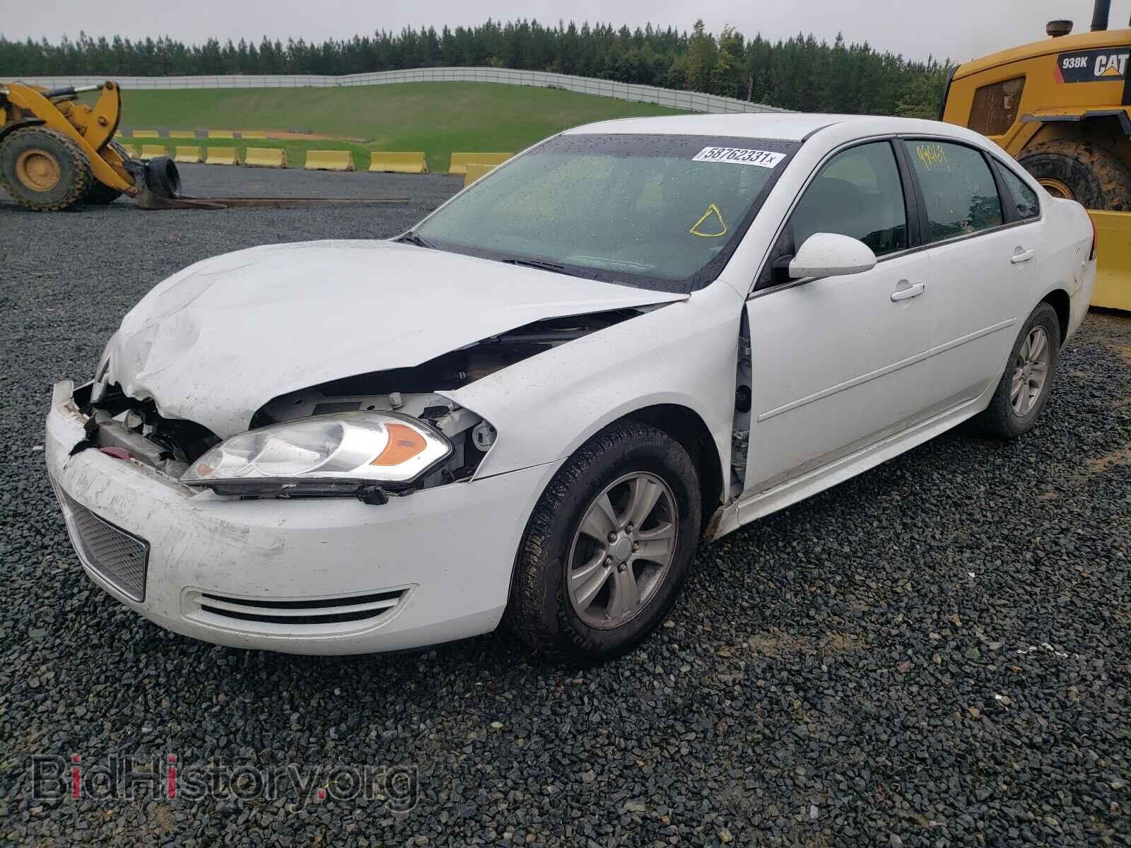 2014 CHEVROLET IMPALA - VIN: 2G1WA5E35E1162590 - Фото 2