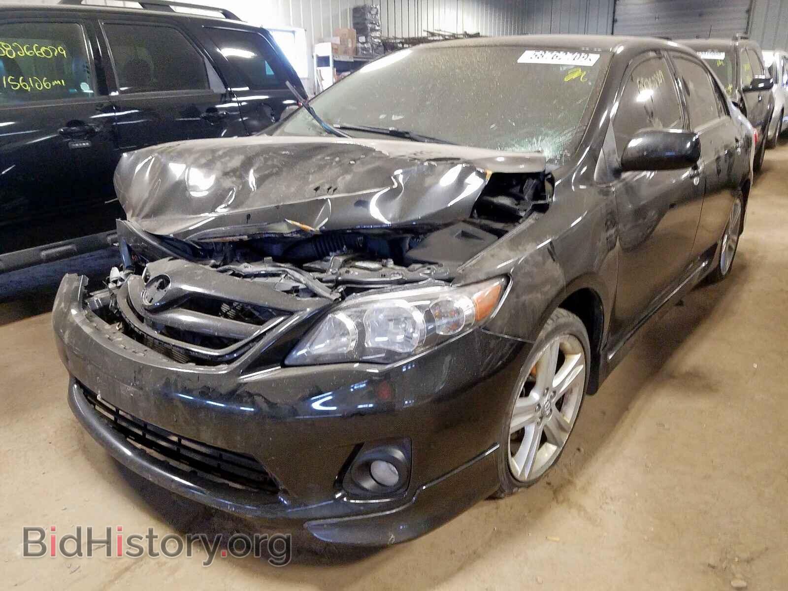 2013 TOYOTA COROLLA - VIN: 2T1BU4EE1DC123827 - Фото 2