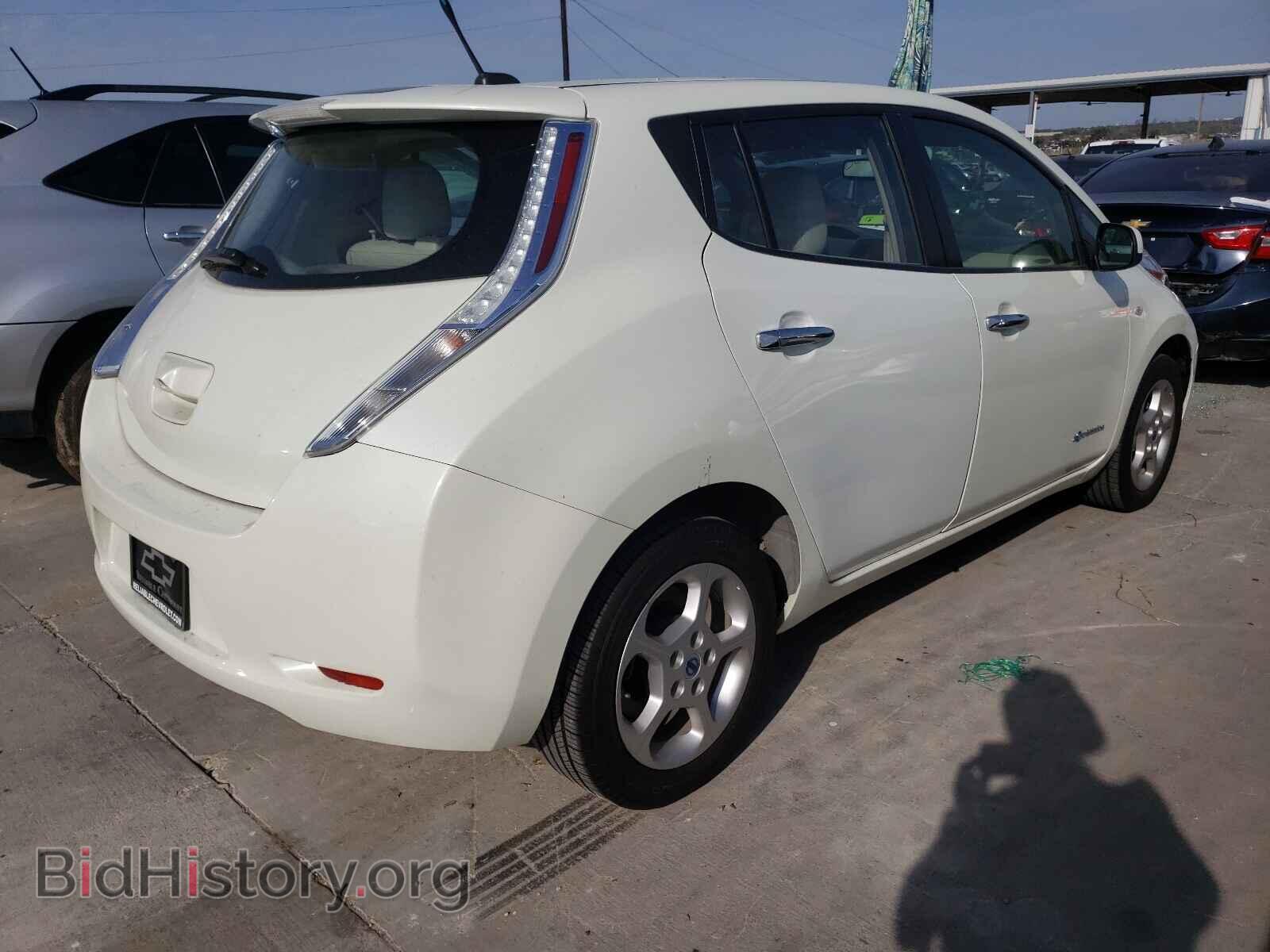 2011 NISSAN LEAF - VIN: JN1AZ0CP6BT006747 - Фото 4