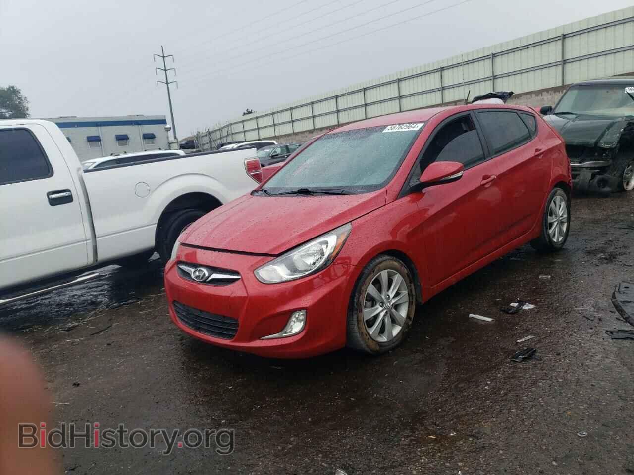 Photo KMHCU5AE7DU137360 - HYUNDAI ACCENT 2013