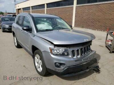 2017 Jeep COMPASS Compass SP, серый — VIN 1C4NJDBB2HD168476, Copart