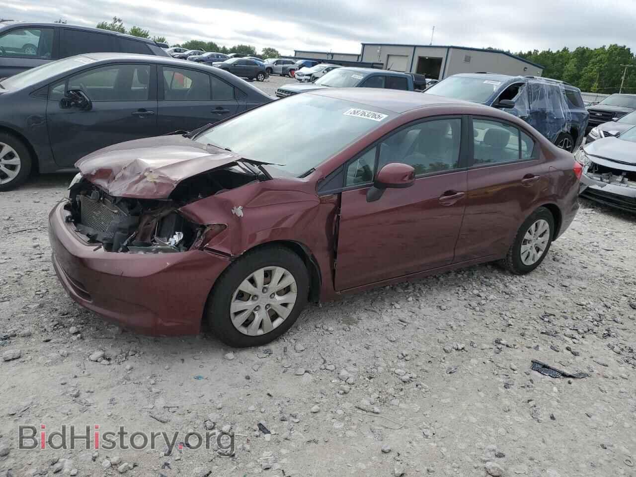 Фотография 2HGFB2F57CH537937 - HONDA CIVIC 2012