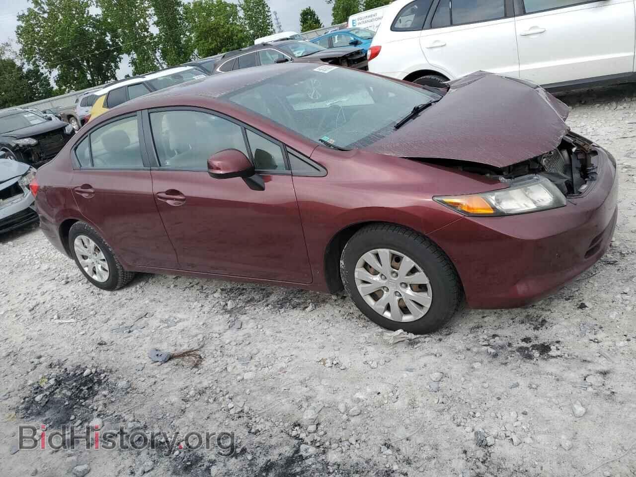 2012 HONDA CIVIC - VIN: 2HGFB2F57CH537937 - Фото 4