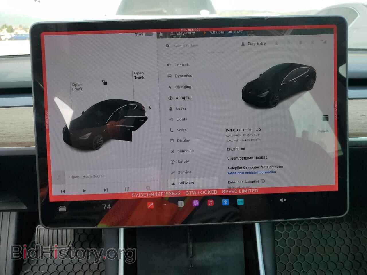2019 TESLA MODEL 3 - VIN: 5YJ3E1EB4KF193532 - Фото 9