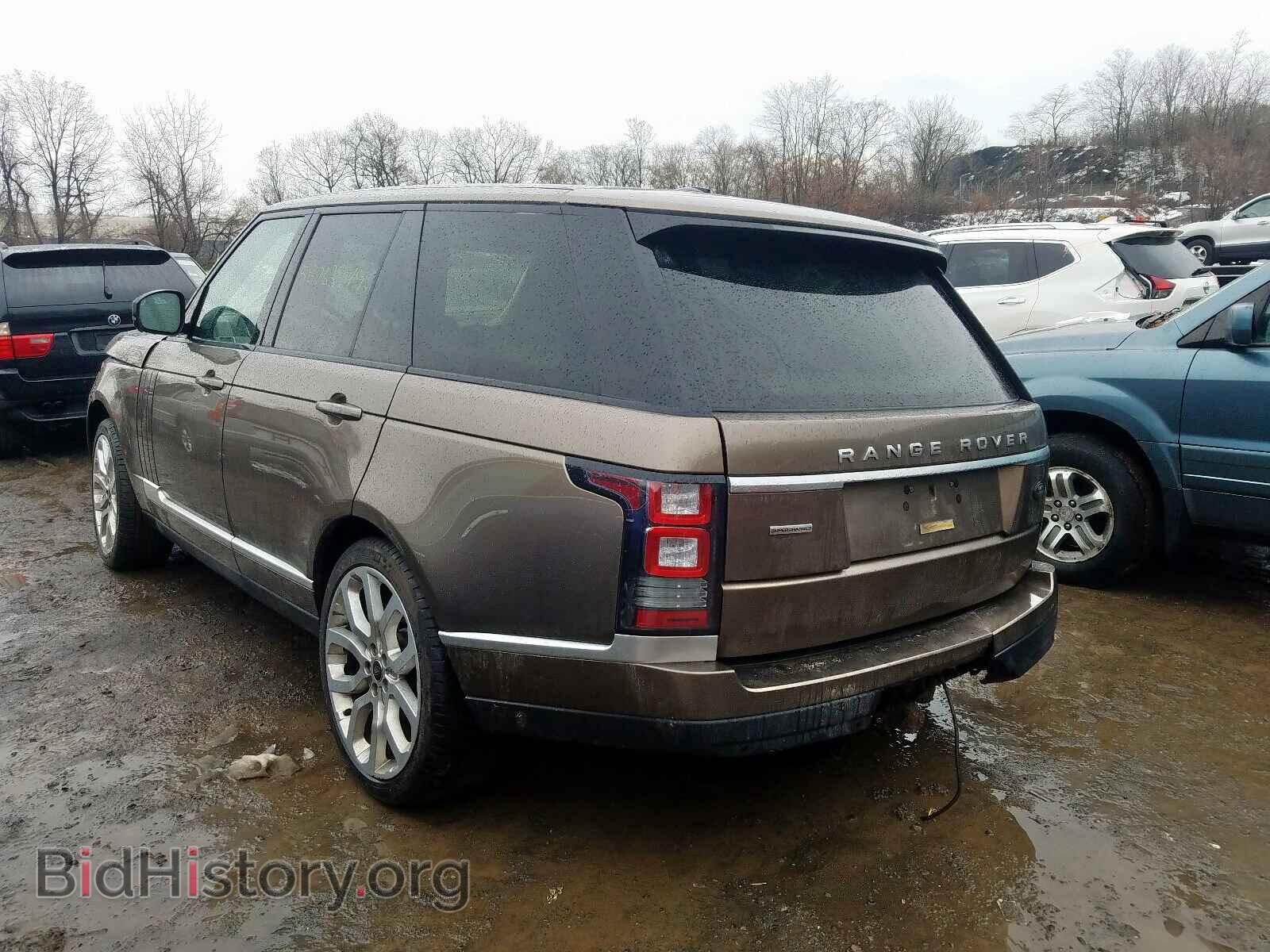 2014 LAND ROVER RANGE ROVE - VIN: SALGS2EF8EA126019 - Фото 3