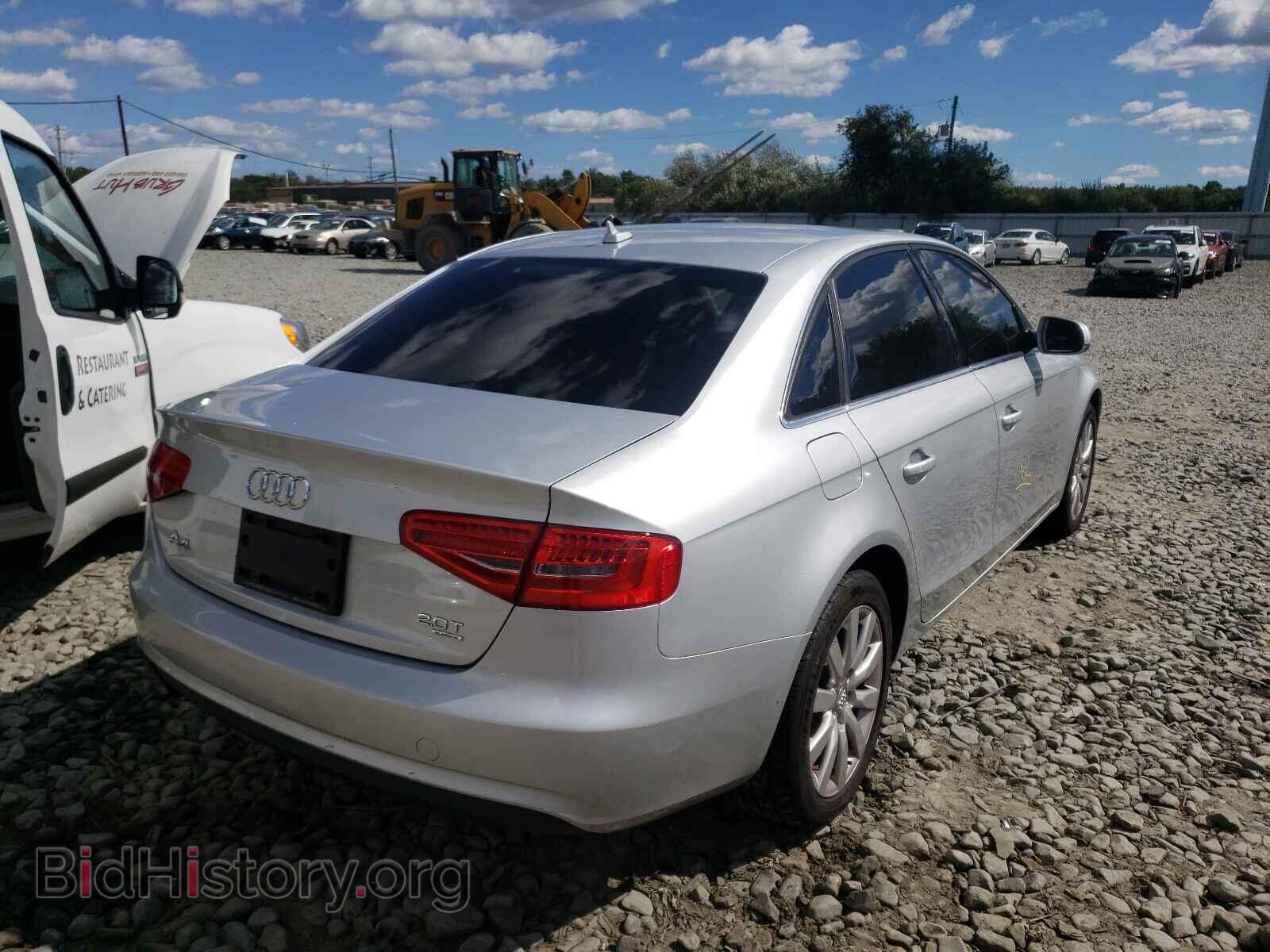 2013 AUDI A4 - VIN: WAUBFAFL4DN007196 - Photo 4