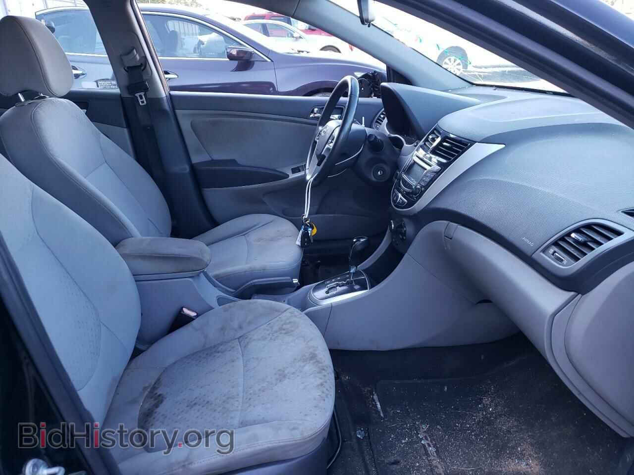 2012 HYUNDAI ACCENT - VIN: KMHCU5AE0CU017222 - Фото 5