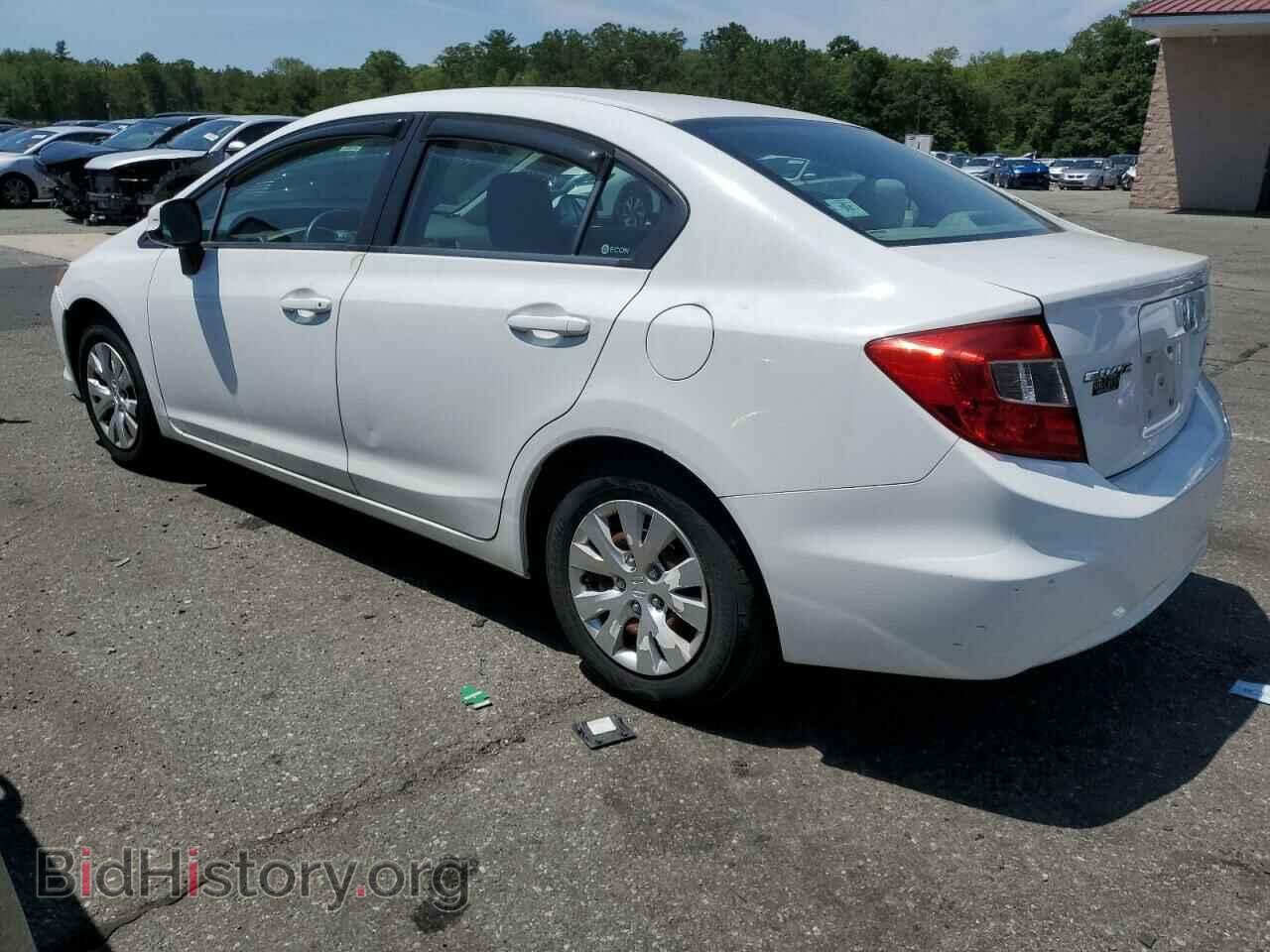 2012 HONDA CIVIC - VIN: 2HGFB2F56CH587499 - Фото 2