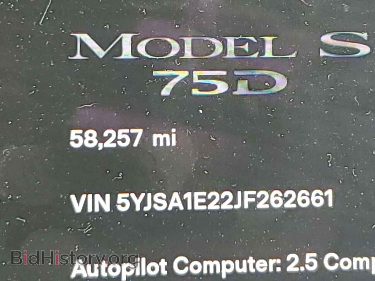 2018 TESLA MODEL S - VIN: 5YJSA1E22JF262661 - Photo 8