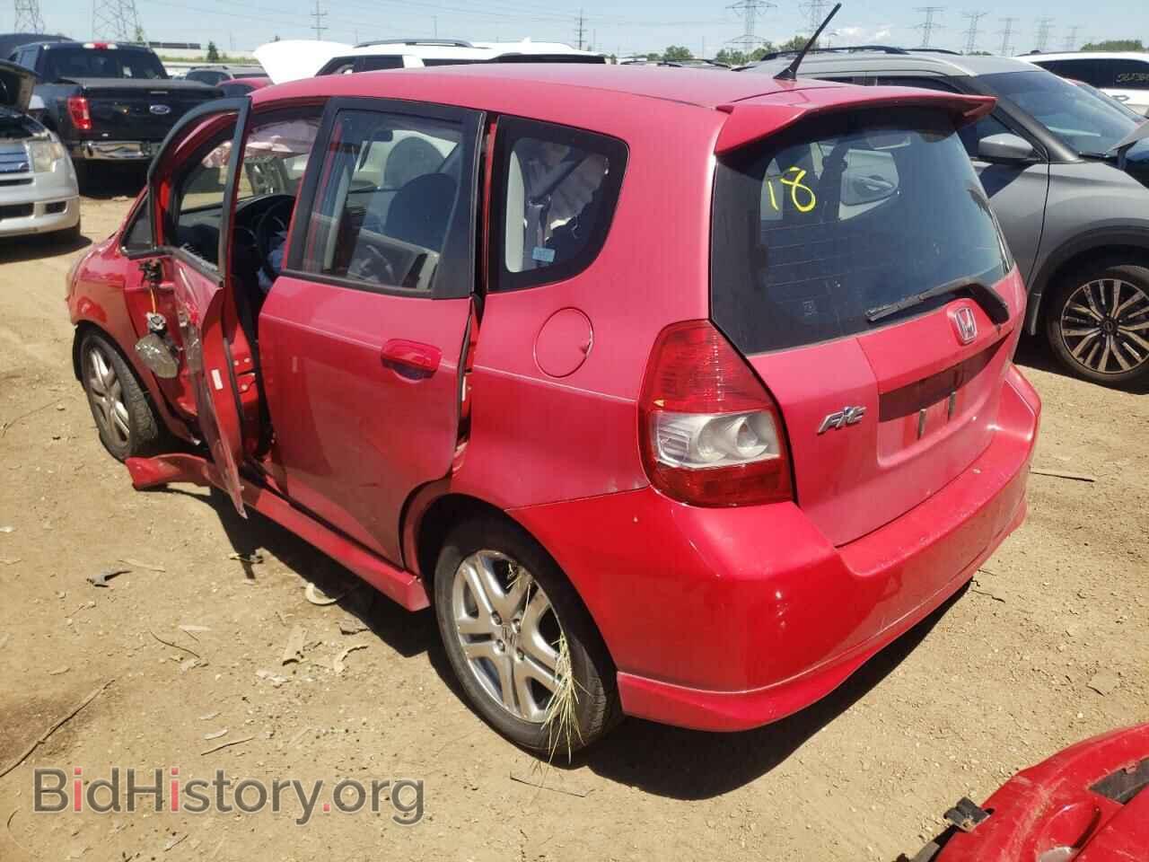 2007 HONDA FIT - VIN: JHMGD38657S037345 - Фото 2