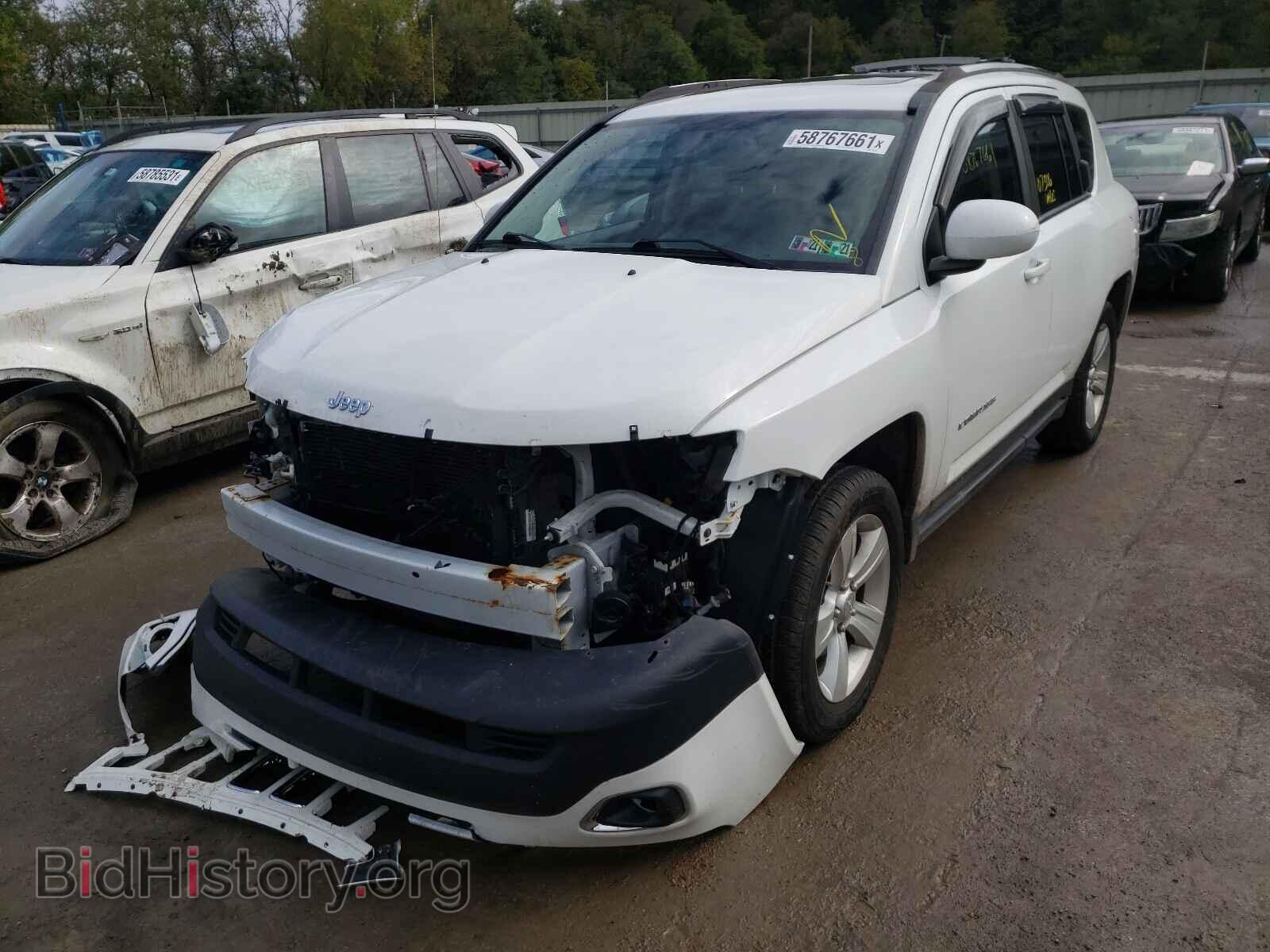 2015 JEEP COMPASS - VIN: 1C4NJDEB2FD356973 - Фото 2